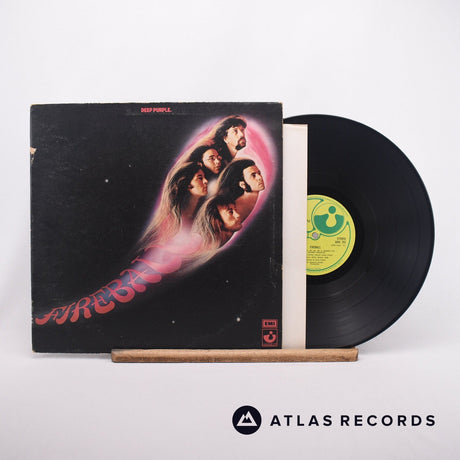 Deep Purple Fireball LP Vinyl Record - Front Cover & Record