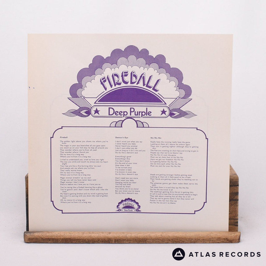 Deep Purple - Fireball - First Uk Press A-2U B-3U LP Vinyl Record - EX/NM