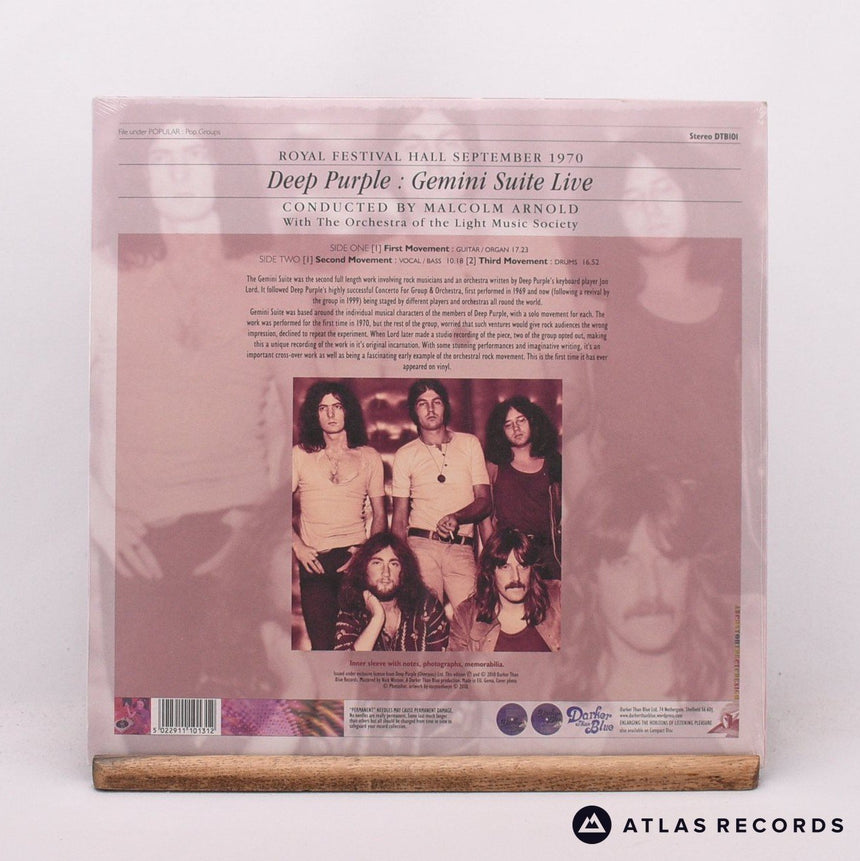 Deep Purple - Gemini Suite Live - 180G 40Th Anniversary LP Vinyl Record - NEW