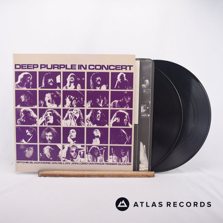 Deep Purple In Concert 2 x LP Vinyl Record - Front Cover & Record