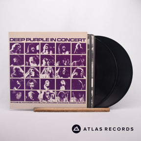 Deep Purple In Concert 2 x LP Vinyl Record - Front Cover & Record