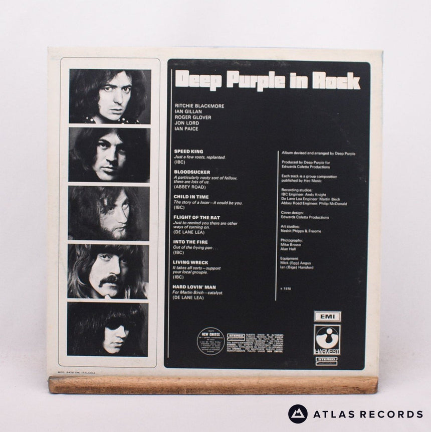 Deep Purple - In Rock - Reissue LP Vinyl Record - VG+/EX