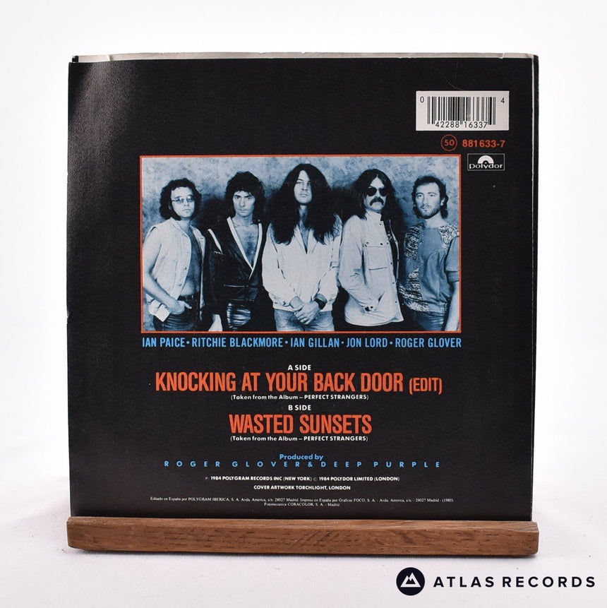 Deep Purple - Knocking At Your Back Door = Llamando A Tu Puerta Trasera - 7" Vinyl Record - VG+/EX