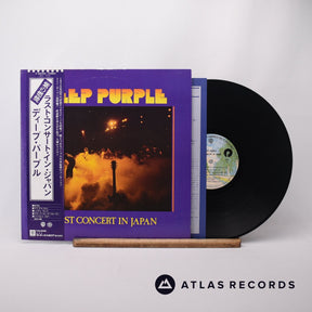 Deep Purple Last Concert In Japan LP Vinyl Record - Front Cover & Record