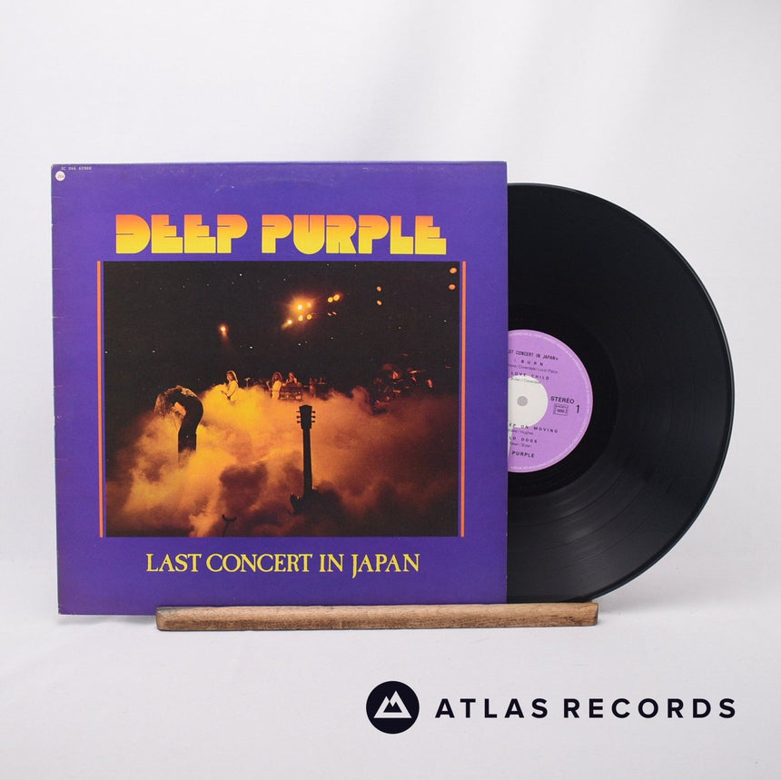 Deep Purple Last Concert In Japan LP Vinyl Record - Front Cover & Record