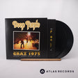 Deep Purple Live In Graz 1975 2 x LP Vinyl Record - Front Cover & Record
