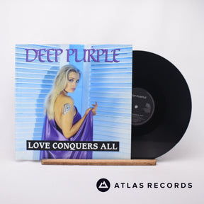 Deep Purple Love Conquers All 12" Vinyl Record - Front Cover & Record