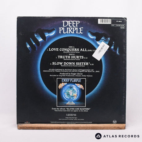 Deep Purple - Love Conquers All - Poster Sleeve 12" Vinyl Record - VG+/VG+