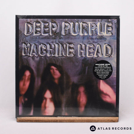Deep Purple Machine Head LP + 7" Vinyl Record - Front Cover & Record