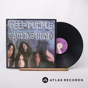Deep Purple Machine Head LP Vinyl Record - Front Cover & Record