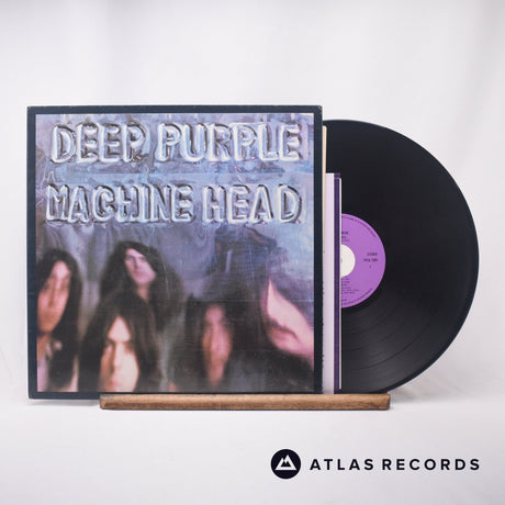 Deep Purple Machine Head LP Vinyl Record - Front Cover & Record