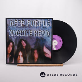 Deep Purple Machine Head LP Vinyl Record - Front Cover & Record