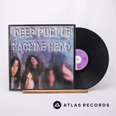 Deep Purple Machine Head LP Vinyl Record - Front Cover & Record