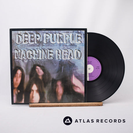 Deep Purple Machine Head LP Vinyl Record - Front Cover & Record