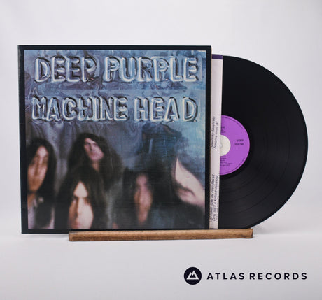 Deep Purple Machine Head LP Vinyl Record - Front Cover & Record