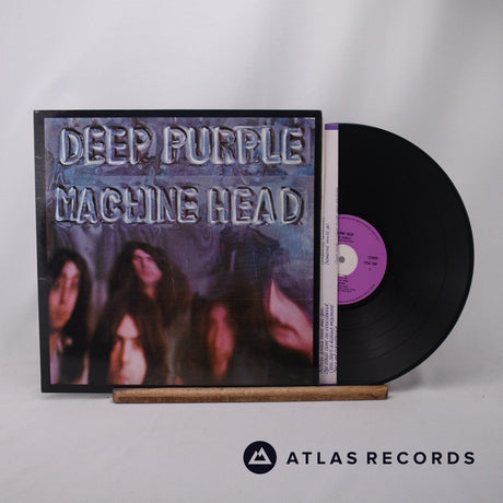 Deep Purple Machine Head LP Vinyl Record - Front Cover & Record
