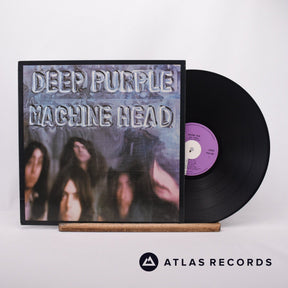 Deep Purple Machine Head LP Vinyl Record - Front Cover & Record