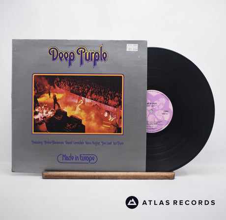 Deep Purple Made In Europe LP Vinyl Record - Front Cover & Record