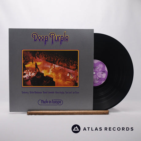 Deep Purple Made In Europe LP Vinyl Record - Front Cover & Record