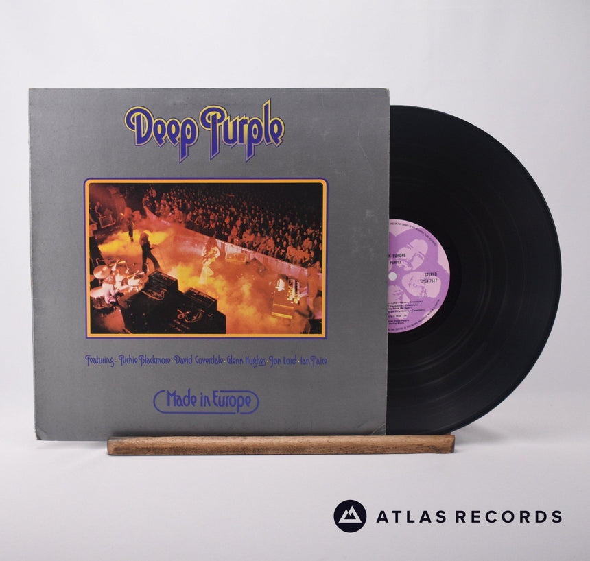 Deep Purple Made In Europe LP Vinyl Record - Front Cover & Record