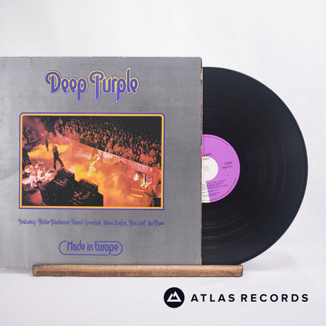 Deep Purple Made In Europe LP Vinyl Record - Front Cover & Record