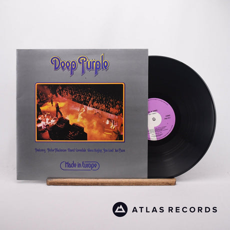 Deep Purple Made In Europe LP Vinyl Record - Front Cover & Record