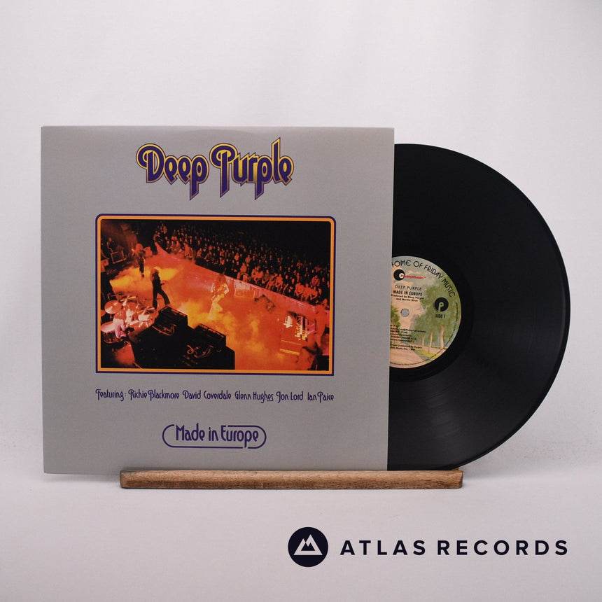 Deep Purple Made In Europe LP Vinyl Record - Front Cover & Record