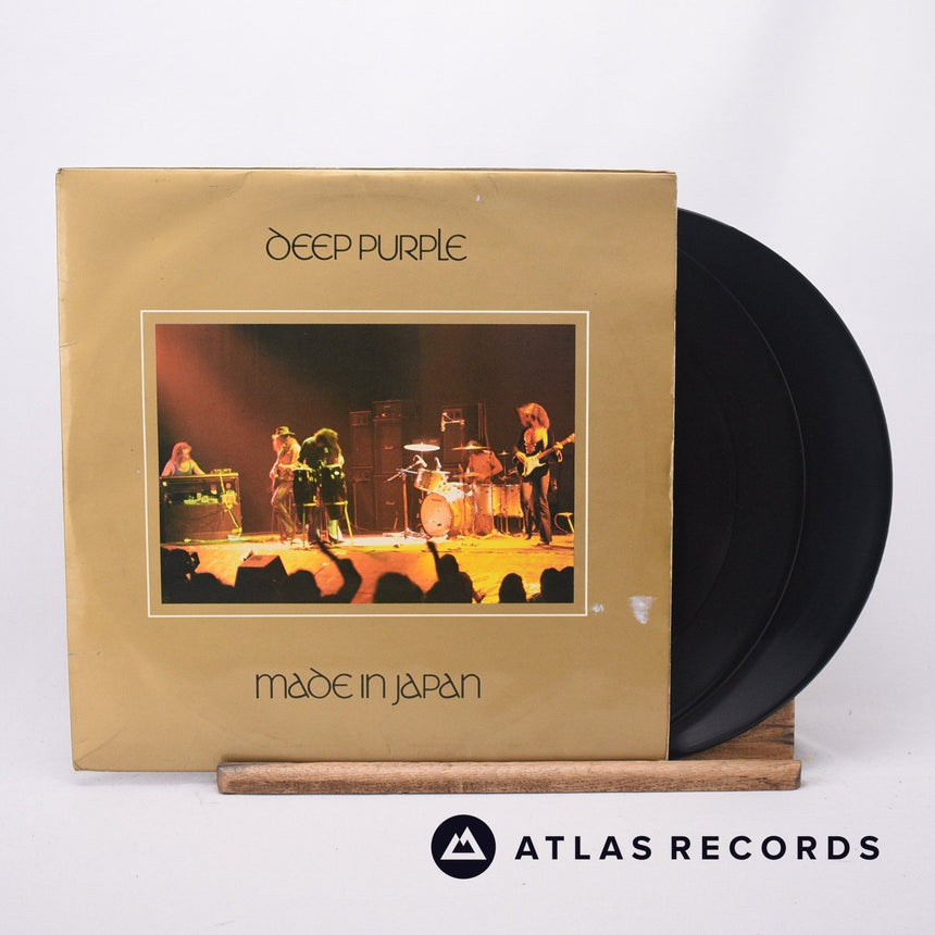 Deep Purple Made In Japan 2 x LP Vinyl Record - Front Cover & Record