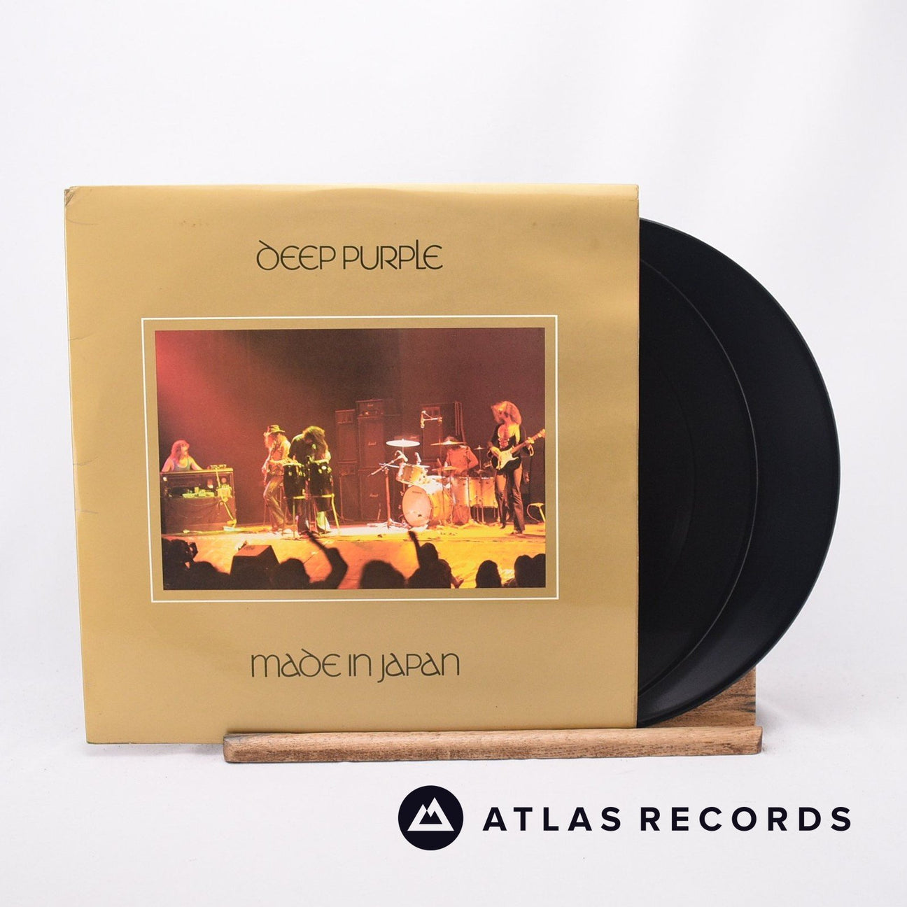 Deep Purple Made In Japan 2 x LP Vinyl Record - Front Cover & Record