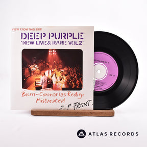 Deep Purple New Live & Rare Vol 2 7" Vinyl Record - Front Cover & Record