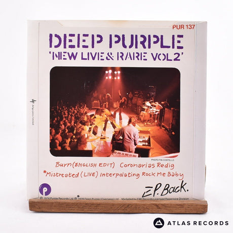 Deep Purple - New Live & Rare Vol 2 - 7" EP Vinyl Record - EX/EX