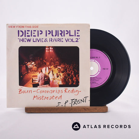 Deep Purple New Live & Rare Vol 2 7" Vinyl Record - Front Cover & Record