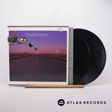 Deep Purple Nobody's Perfect 2 x LP Vinyl Record - Front Cover & Record