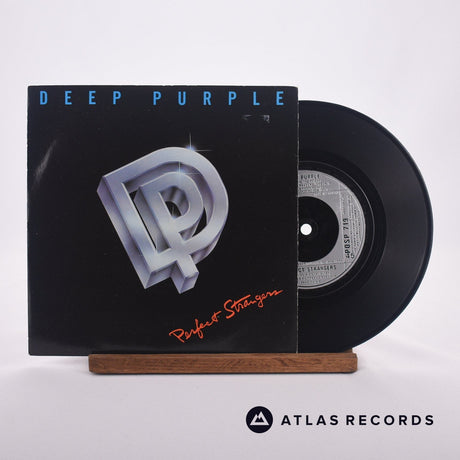 Deep Purple Perfect Strangers 7" Vinyl Record - Front Cover & Record