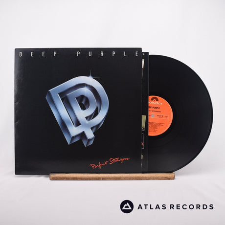 Deep Purple Perfect Strangers LP Vinyl Record - Front Cover & Record