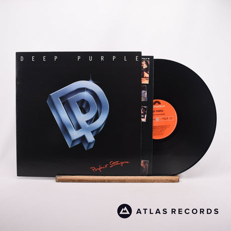 Deep Purple Perfect Strangers LP Vinyl Record - Front Cover & Record