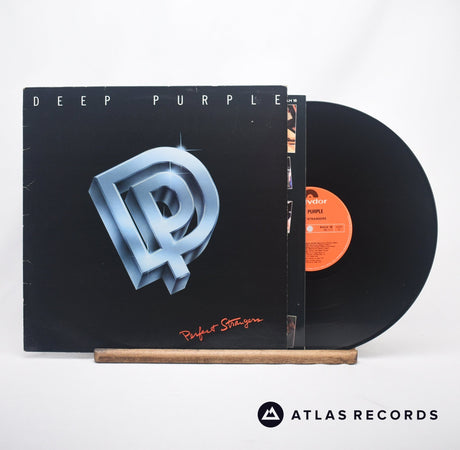 Deep Purple Perfect Strangers LP Vinyl Record - Front Cover & Record