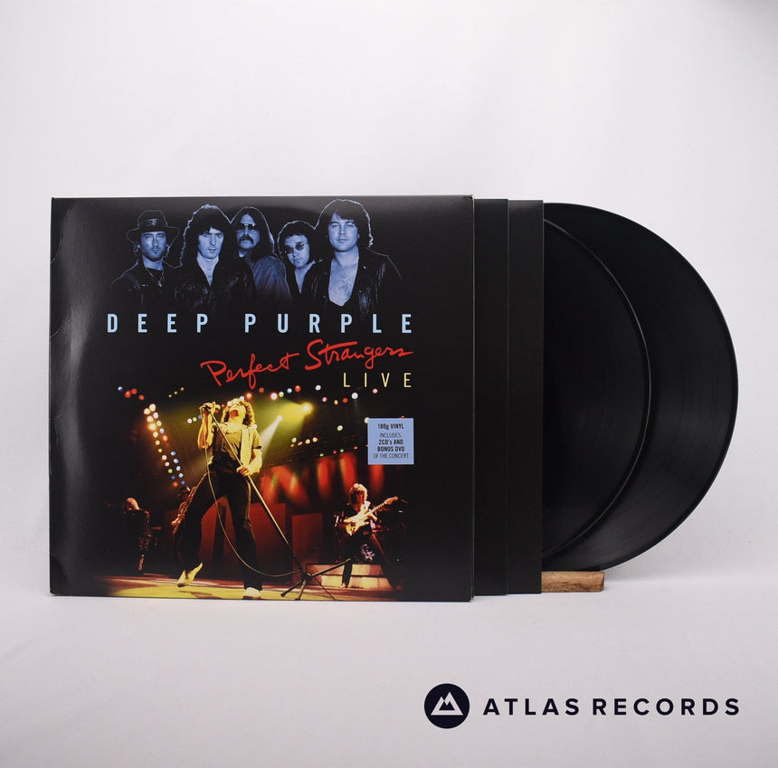 Deep Purple Perfect Strangers - Live 2 x LP + 2 x CD + DVD Vinyl Record - Front Cover & Record