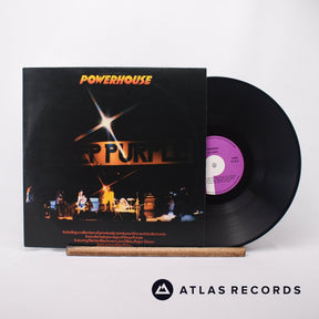 Deep Purple Powerhouse LP Vinyl Record - Front Cover & Record