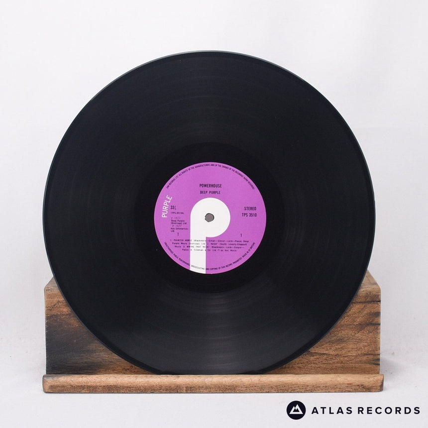 Deep Purple - Powerhouse - First Uk Press LP Vinyl Record - EX/EX