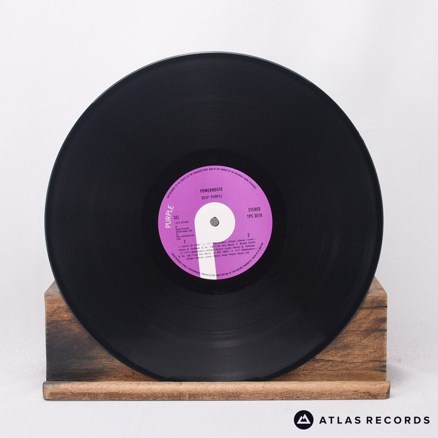 Deep Purple - Powerhouse - First Uk Press LP Vinyl Record - EX/EX