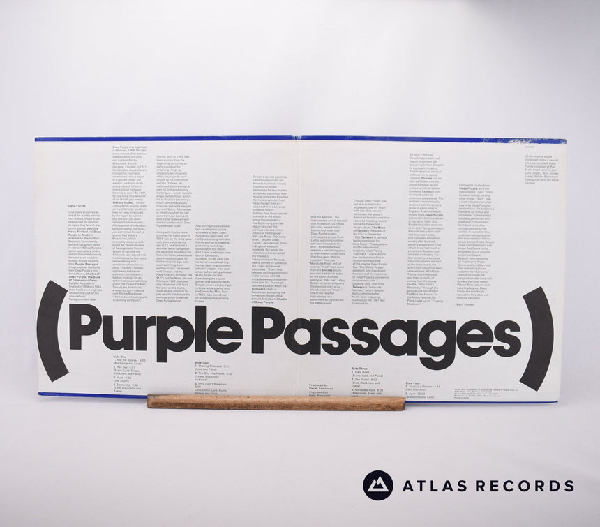 Deep Purple - Purple Passages - Reissue Gatefold 2 x LP Vinyl Record - VG+/VG+