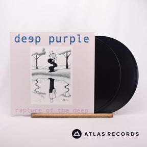 Deep Purple Rapture Of The Deep 2 x LP Vinyl Record - Front Cover & Record