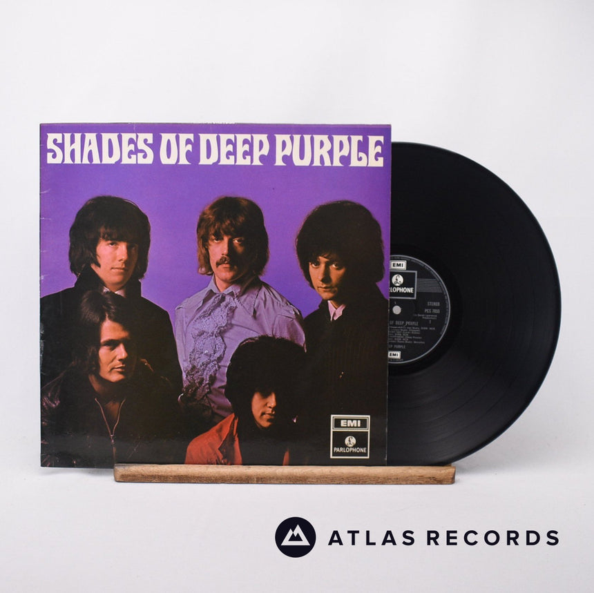 Deep Purple Shades Of Deep Purple LP Vinyl Record - Front Cover & Record