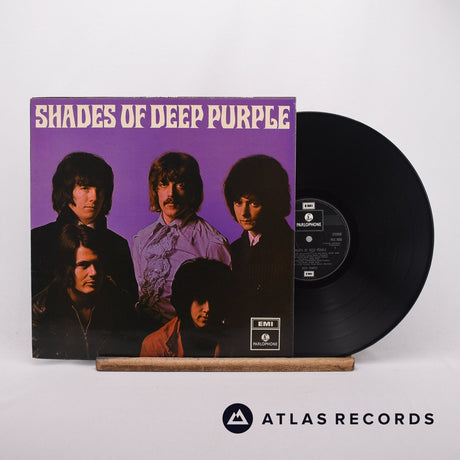 Deep Purple Shades Of Deep Purple LP Vinyl Record - Front Cover & Record