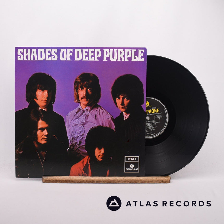 Deep Purple Shades Of Deep Purple LP Vinyl Record - Front Cover & Record
