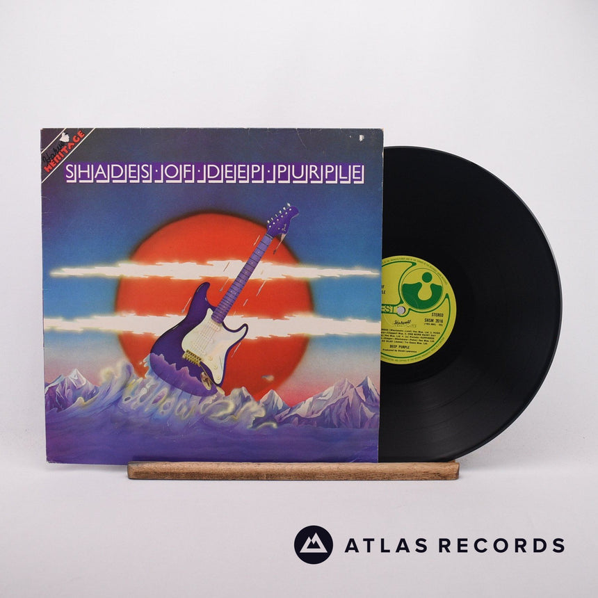 Deep Purple Shades Of Deep Purple LP Vinyl Record - Front Cover & Record