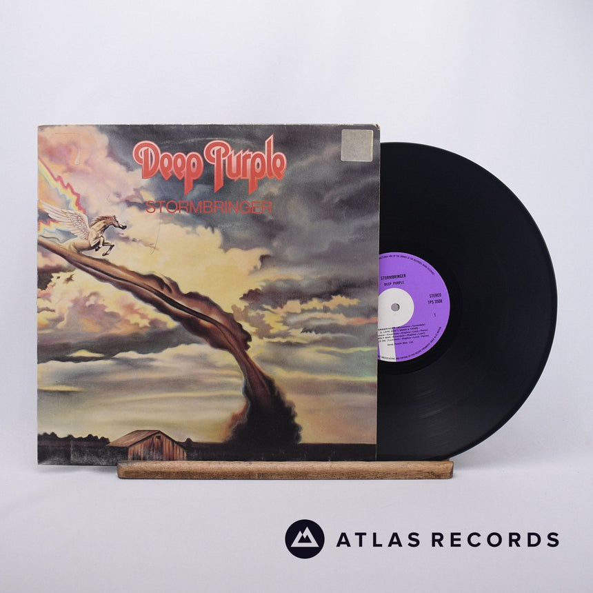 Deep Purple Stormbringer LP Vinyl Record - Front Cover & Record