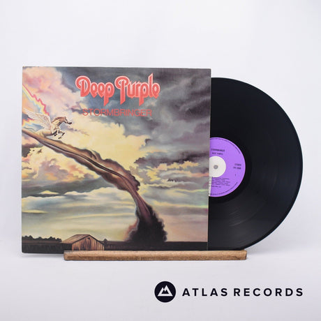Deep Purple Stormbringer LP Vinyl Record - Front Cover & Record