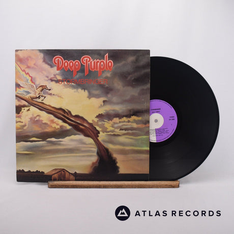 Deep Purple Stormbringer LP Vinyl Record - Front Cover & Record